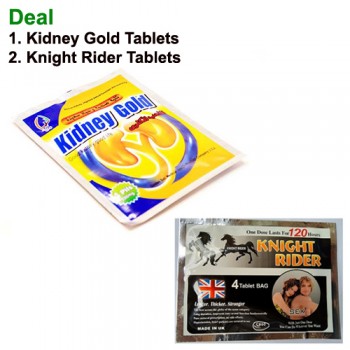 Kidney Gold Tablets with Knight Rider Tablets